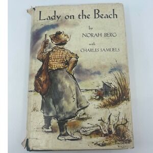 Lady on the Beach Norah Berg Charles Samuels 1952 Hardcover Dust Jacket
